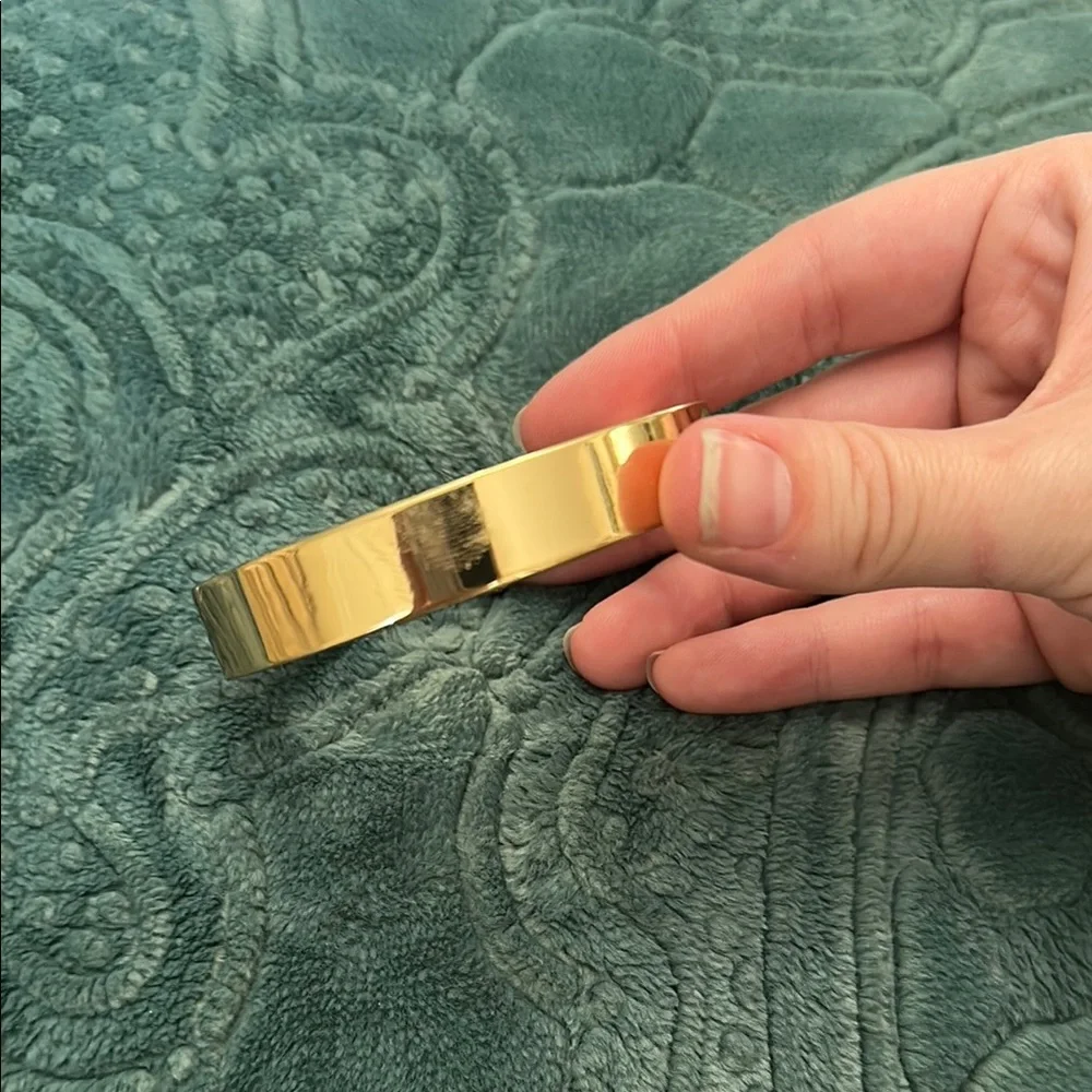 Kate Spade Gold and Pink Gemstone Bracelet - Picture 9 of 11